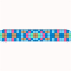 Checkerboard-squares-abstract Small Bar Mat