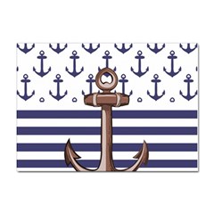 Anchor Background Design Sticker A4 (10 Pack) by Semog4