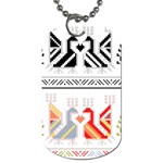 Bulgarian Folk Art Folk Art Dog Tag (Two Sides) Back