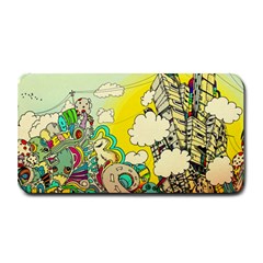 Doodle Wallpaper Artistic Surreal Medium Bar Mat by Salman4z