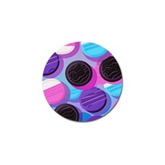 Cookies Chocolate Cookies Sweets Snacks Baked Goods Golf Ball Marker (4 Pack)