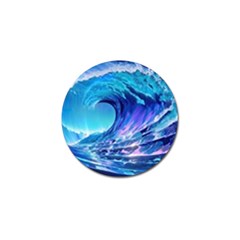 Tsunami Tidal Wave Ocean Waves Sea Nature Water 2 Golf Ball Marker (4 Pack)