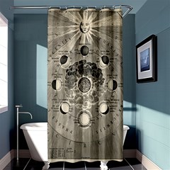 Old Vintage Astronomy Shower Curtain 36  X 72  (stall)  by ConteMonfrey