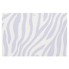 Grey Zebra Vibes Animal Print  Banner And Sign 6  X 4  by ConteMonfrey