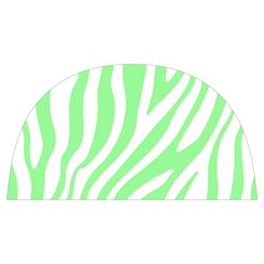 Green Zebra Vibes Animal Print  Anti Scalding Pot Cap