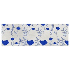 Blue Classy Tulips Banner And Sign 12  X 4  by ConteMonfrey