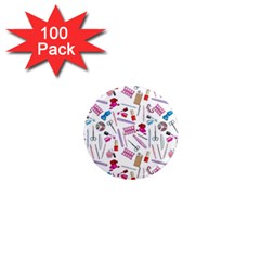 Manicure Nail 1  Mini Magnets (100 Pack)  by SychEva