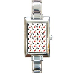 Nails Manicured Rectangle Italian Charm Watch by SychEva