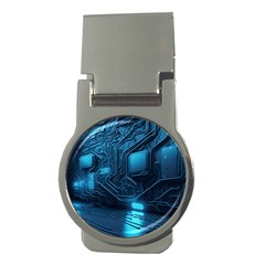 Technology Modern Money Clips (round) 