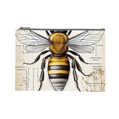 Bee Beekeeping Cosmetic Bag (large) by Simbadda