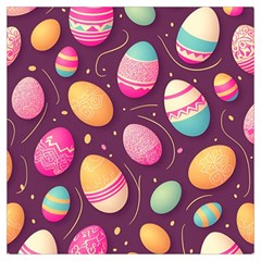 Easter Eggs Egg Lightweight Scarf  by Ravend