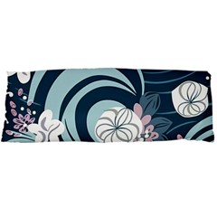 Flowers Pattern Floral Ocean Abstract Digital Art Body Pillow Case Dakimakura (two Sides)