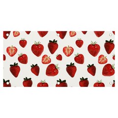 Strawberry Watercolor Banner And Sign 6  X 3  by SychEva