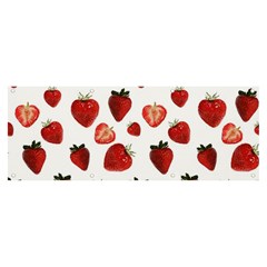 Strawberry Watercolor Banner And Sign 8  X 3  by SychEva