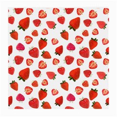 Strawberries Medium Glasses Cloth by SychEva