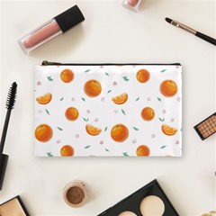 Oranges Cosmetic Bag (medium) by SychEva