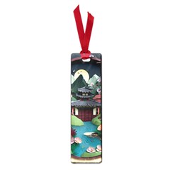 Japanese Garden Flowers Landscape Small Book Marks by danenraven