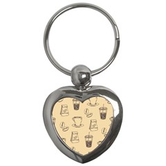 Coffee-56 Key Chain (heart) by nateshop