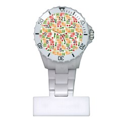 Vegetables Plastic Nurses Watch by SychEva