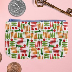 Vegetables Large Coin Purse by SychEva