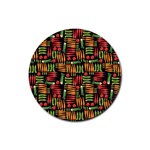 Vegetable Rubber Coaster (Round) Front