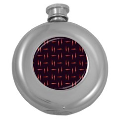 Hot Peppers Round Hip Flask (5 Oz) by SychEva