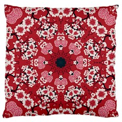 Traditional Cherry Blossom  Large Premium Plush Fleece Cushion Case (one Side)