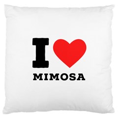 I Love Mimosa Large Cushion Case (two Sides)