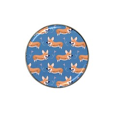 Corgi Patterns Hat Clip Ball Marker (10 Pack) by Salman4z