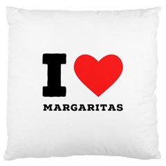 I Love Margaritas Large Cushion Case (two Sides)