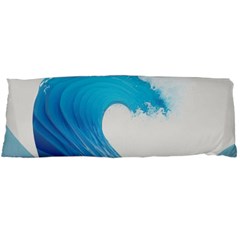 Wave Tsunami Tidal Wave Ocean Sea Water Body Pillow Case (dakimakura) by Ravend