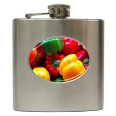 Colorful Capsicum Hip Flask (6 Oz) by Sparkle