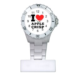 I Love Apple Crisp Plastic Nurses Watch by ilovewhateva