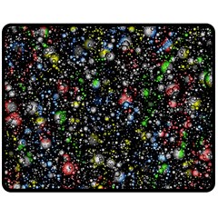 Illustration Universe Star Planet Fleece Blanket (medium)