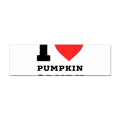 I Love Pumpkin Candy Sticker (bumper) by ilovewhateva