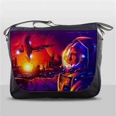 Far-future-human-colonization Messenger Bag