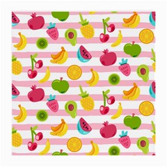 Tropical-fruits-berries-seamless-pattern Medium Glasses Cloth by Salman4z