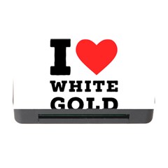 I Love White Gold  Memory Card Reader With Cf by ilovewhateva