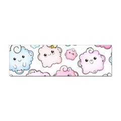 Cute-doodle-cartoon-seamless-pattern Sticker (bumper) by Salman4z