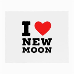 I Love New Moon Small Glasses Cloth by ilovewhateva