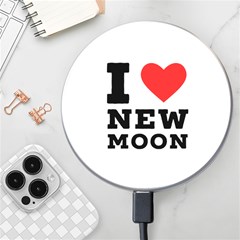 I Love New Moon Wireless Fast Charger(white) by ilovewhateva