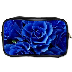 Blue Roses Flowers Plant Romance Blossom Bloom Nature Flora Petals Toiletries Bag (one Side) by pakminggu