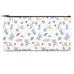 Doodle Pattern Pencil Case