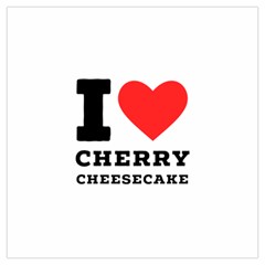 I Love Cherry Cheesecake Lightweight Scarf  by ilovewhateva