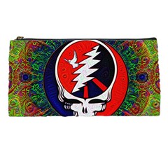 Grateful Dead Pattern Pencil Case by Mog4mog4