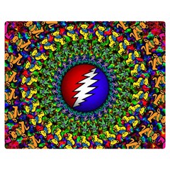 Grateful Dead Premium Plush Fleece Blanket (medium)