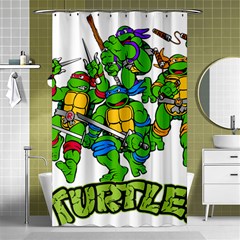 Teenage Mutant Ninja Turtles Shower Curtain 48  X 72  (small)  by Mog4mog4