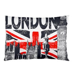 Big Ben City Of London Pillow Case (two Sides) by Mog4mog4