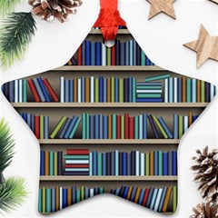 Bookshelf Ornament (star) by Mog4mog4