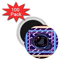 Abstract Sphere Room 3d Design Shape Circle 1 75  Magnets (100 Pack)  by Mog4mog4